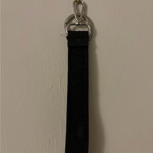 Vera Bradley Black Keychain Strap